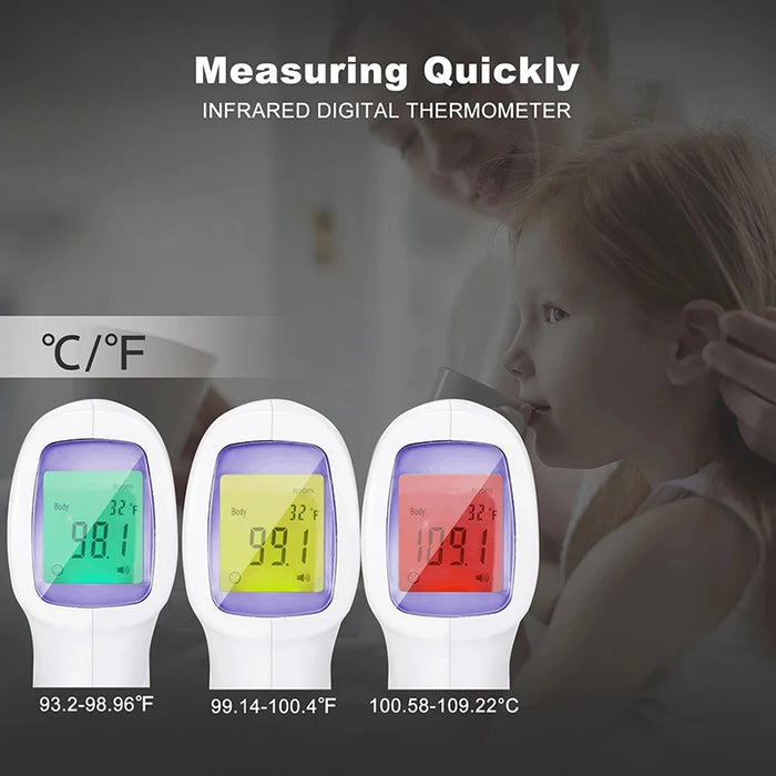 Non-Contact Infrared Thermometer – Body Temperature Scanner