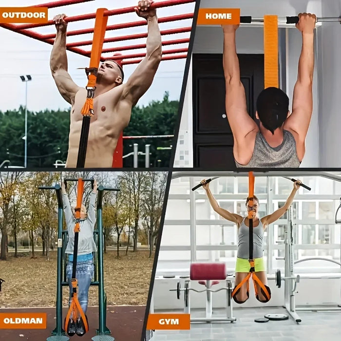 Pull-Up Assist Belt Set Resistance Bands for Gym & Home Workout