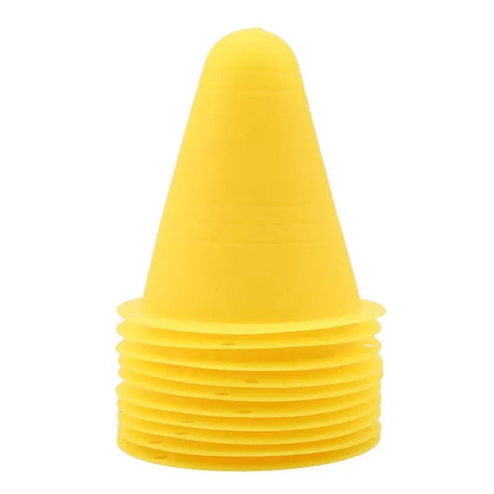 8cm Plastic Marker Cones (10 Pack)