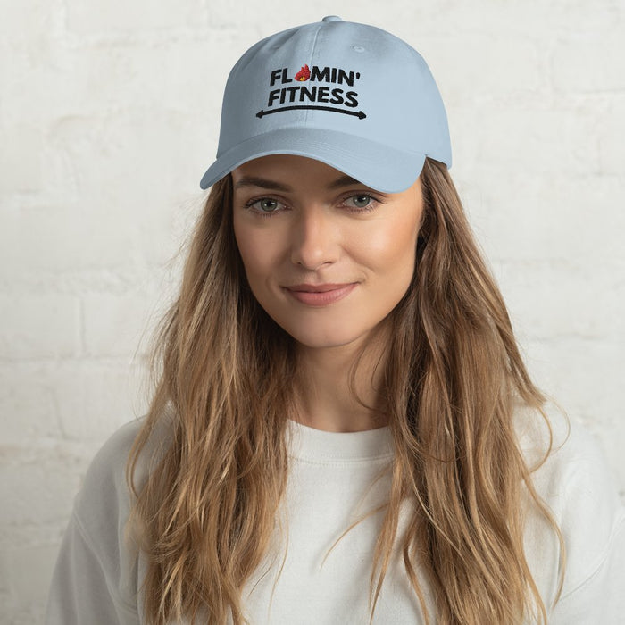 Light Blue Baseball Cap - Flamin' Fitness