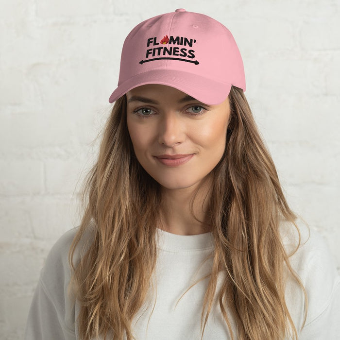 Pink Baseball Cap - Flamin' Fitness