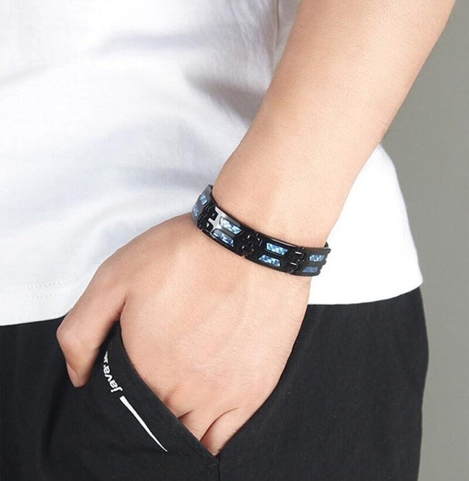 Titanium Magnetic Health Bracelet - Flamin' Fitness